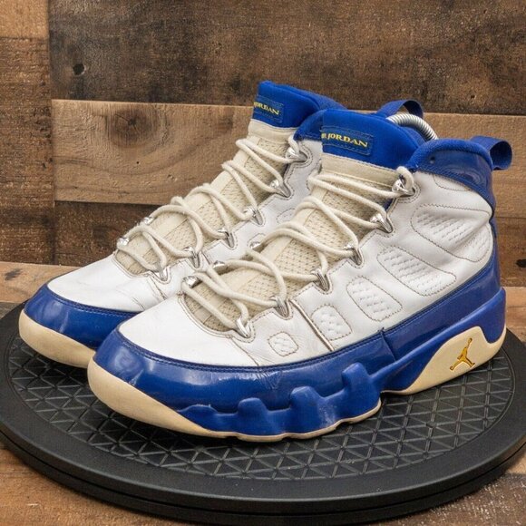 NIKE AIR JORDAN RETRO 9 KOBE LAKERS MENS ATHLETIC SHOES BASKETBALL HIGH SIZE 13 main image 7